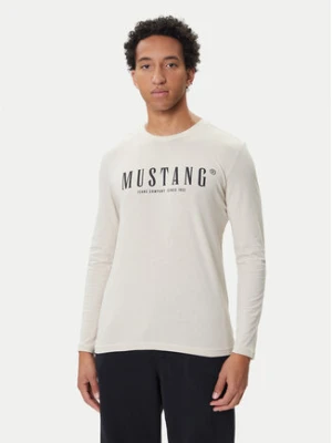 Mustang Longsleeve Asheville 1016873 Beżowy Regular Fit