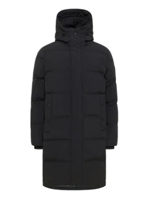 Mustang Płaszcz zimowy Leroy 1016897 Czarny Regular Fit