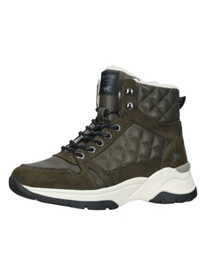 MUSTANG SHOES Botki w kolorze khaki rozmiar: 41