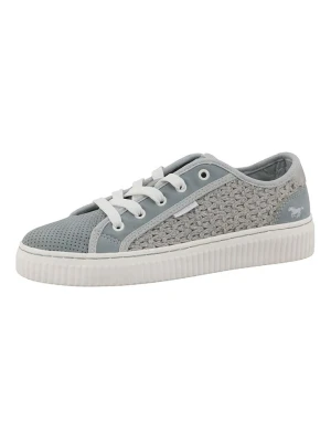 MUSTANG SHOES Sneakersy "Mealla" w kolorze szarym rozmiar: 40