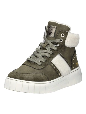MUSTANG SHOES Sneakersy w kolorze khaki rozmiar: 40