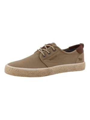 MUSTANG SHOES Sneakersy "Wallis" w kolorze jasnobrązowym rozmiar: 44