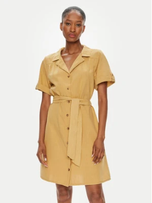 Mustang Sukienka koszulowa Esmeralda 1015100 Brązowy Regular Fit