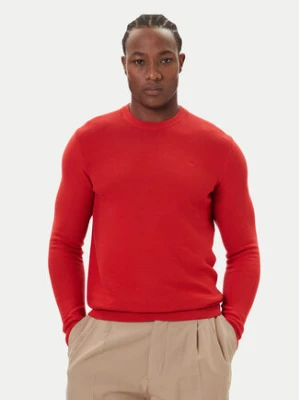 Mustang Sweter Elliot 1016844 Czerwony Regular Fit