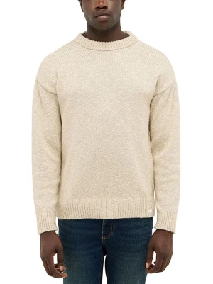 Mustang Sweter w kolorze beżowym rozmiar: XL