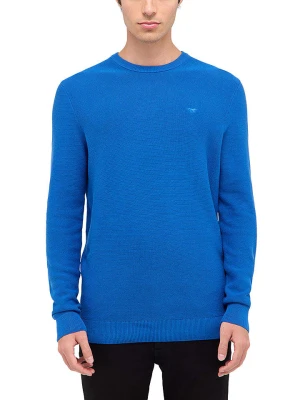 Mustang Sweter w kolorze niebieskim rozmiar: XL