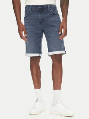 Zdjęcie produktu Mustang Szorty jeansowe Chicago Z 1016351 Niebieski Slim Fit