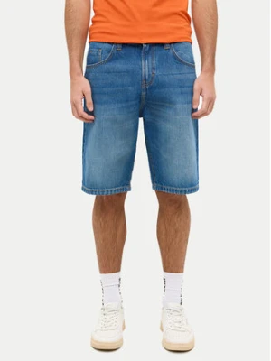 Mustang Szorty jeansowe Jackson 1016457 Niebieski Straight Fit
