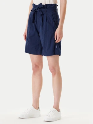 Mustang Szorty materiałowe Darrah 1016586 Granatowy Relaxed Fit