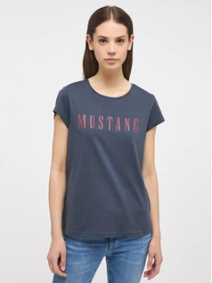 Mustang T-Shirt Alina 1013222 Granatowy Regular Fit