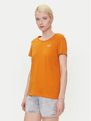 Mustang T-Shirt Alma 1016155 Pomarańczowy Regular Fit