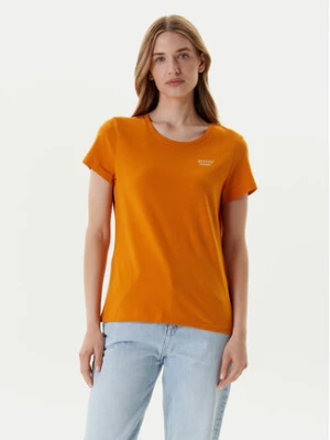 Mustang T-Shirt Alma 1016155 Pomarańczowy Regular Fit
