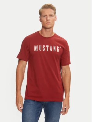 Mustang T-Shirt Austin 1014695 Czerwony Regular Fit