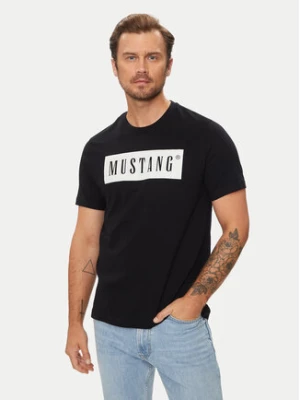 Mustang T-Shirt Austin 1014749 Czarny Regular Fit