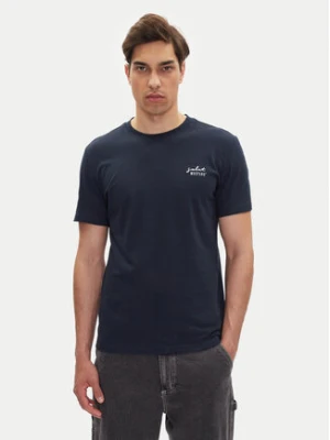 Mustang T-Shirt Austin 1016280 Granatowy Regular Fit