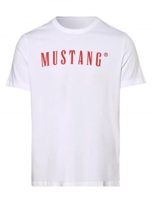 Mustang - T-shirt męski, biały