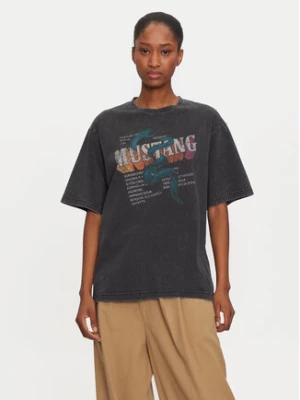 Mustang T-Shirt Welby 1015455 Szary Oversize