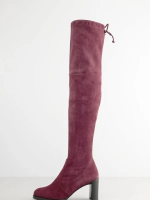 Muszkieterki Stuart Weitzman bordowy