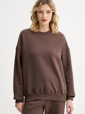 MUUV. bluza MUUV. x Answear damska kolor brązowy gładka