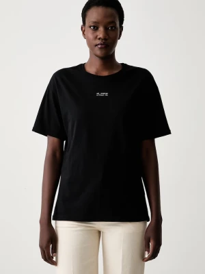 Muuv. Muuv T-shirt damski bawełniany czarny