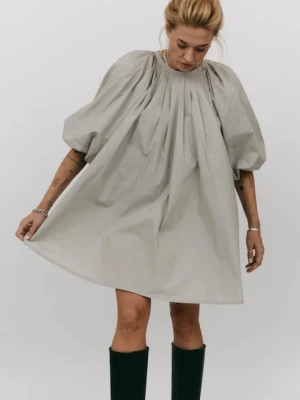 MUUV. sukienka kolor szary mini oversize