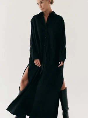 Muuv. sukienka koszulowa bawełniana MEIE