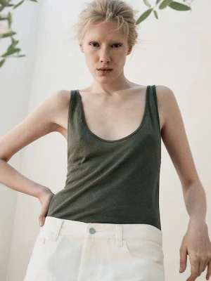 MUUV. top lniany CACHE