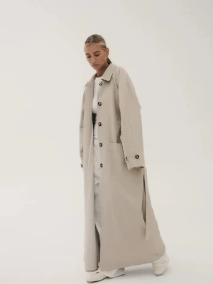 MUUV. trencz bawełniany BOUFF