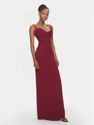 MVP Wardrobe Sukienka wieczorowa Manzoni MVPI3AB116.0XXXXXX Bordowy Feminine Fit