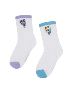 My Little Pony Skarpety długie CEO-ACCCS-SS26-309MLP(2-PACK) Biały