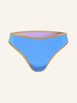 Mymarini Dół Od Bikini Basic Shine, Model Dwustronny Z Ochroną Uv 50+ lila