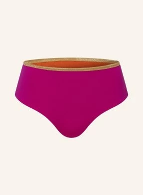 Mymarini Dół Od Bikini Typu Bokserki Shine, Model Dwustronny Z Ochroną Uv 50+ pink