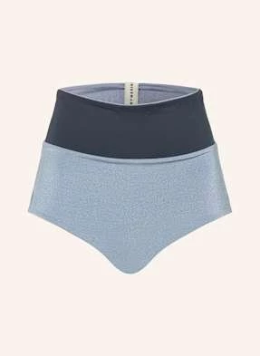 Mymarini Dół Od Bikini Z Wysokim Stanem Surf Shorts Shine Dwustronne Z Ochroną Uv 50+ grau