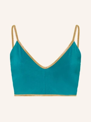 Mymarini Dwuczęściowy Bikini Vacation Top Shine Z Odwracalnym Stanikiem I Ochroną Uv 50+ gruen