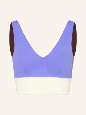 Mymarini Góra Od Bikini Bralette Yogatop, Model Dwustronny Z Ochroną Uv 50+ braun