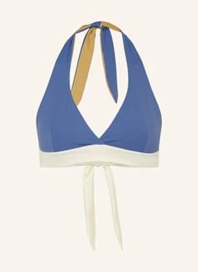 Mymarini Góra Od Bikini Wiązana Na Szyi Neckholder Top Dwustronna Z Ochroną Uv 50+ blau