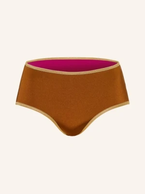 Mymarini Majtki Bikini Shine Dwustronne Z Ochroną Uv 50+ pink