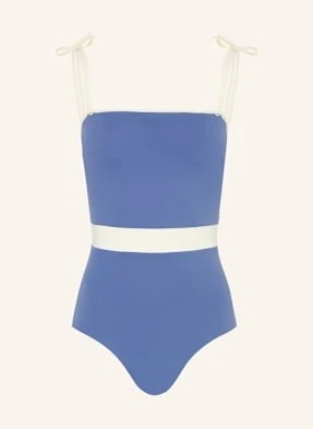 Mymarini Strój Kąpielowy Bandeau Bandeausuit Dwustronny Z Ochroną Uv 50+ blau