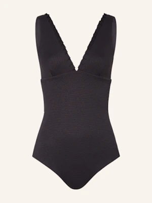 Mymarini Strój Kąpielowy Modelujący Swimsuit No. 2 Z Ochroną Uv 50+ schwarz CZARNY