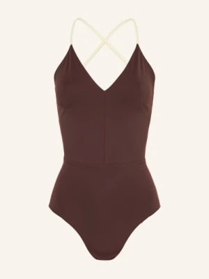 Mymarini Strój Kąpielowy Summersuit Z Ochroną Uv, Dwustronny braun brązowy