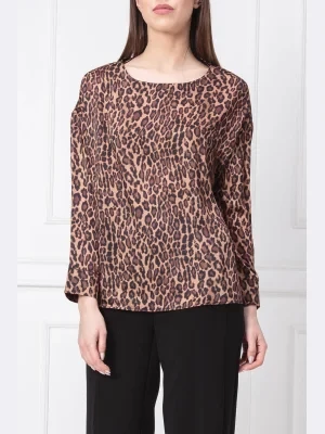 NA-KD Bluzka Leopard | Relaxed fit