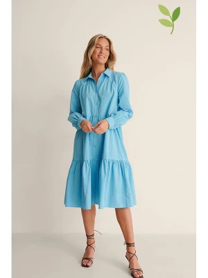 NA-KD Sukienka w kolorze błękitnym rozmiar: 36