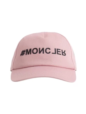 Nadrukowana czapka baseballowa Moncler