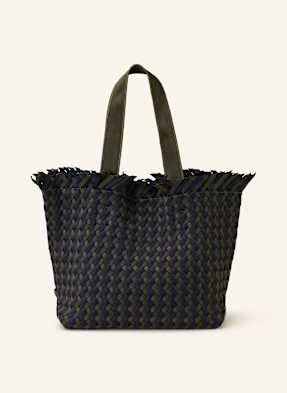 Naghedi Torba Shopper Havanna Medium Z Saszetką schwarz