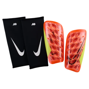 Nagolenniki piłkarskie Nike Mercurial Lite SuperLock - Pomarańczowy