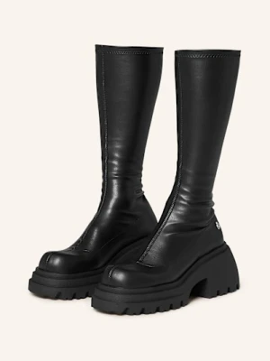 Naked Wolfe Botki Na Platformie Scar schwarz