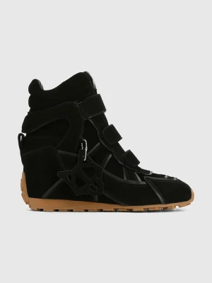 Naked Wolfe Element sneakersy damskie zamszowe czarny
