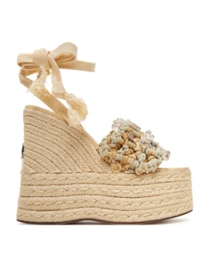 Naked Wolfe Espadryle Peony Beżowy
