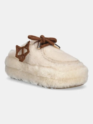 Naked Wolfe kapcie Blizzard kolor beżowy Blizzard Sand Suede/Shearling