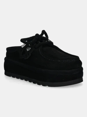 Naked Wolfe kapcie zamszowe Blizzard kolor czarny Blizzard Suede Shearling Black